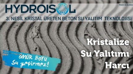 Kristalize Su Yalıtımı Harcı