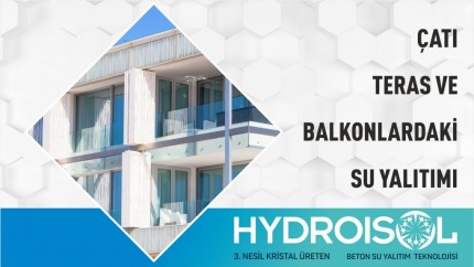 Çatı, Teras ve Balkonlardaki Su Yalıtımı