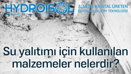 Su Yalıtımı İçin Kullanılan Malzemeler Nelerdir?