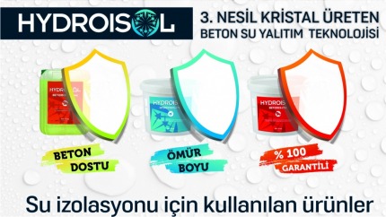 Su İzolasyonu için Kullanılan Ürünler