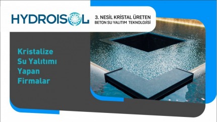 Kristalize Su Yalıtımı Yapan Firmalar