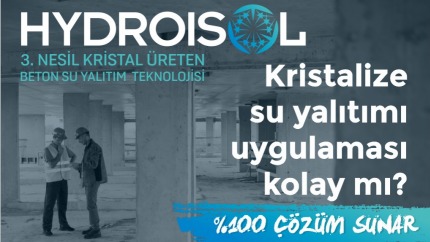 Kristalize Su Yalıtımı Uygulaması Kolay mı?