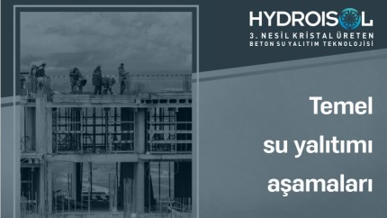 Temel Su Yalıtımı Aşamaları