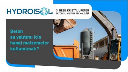 Beton Su Yalıtımı İçin Hangi Malzemeler Kullanılmalı?