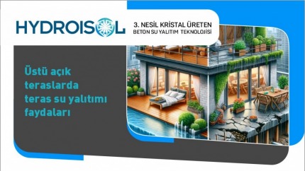 Üstü Açık Teraslarda Teras Su Yalıtımı Faydaları