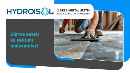 Sürme Esaslı Su Yalıtımı Malzemeleri