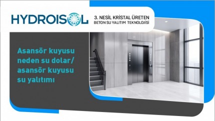 Asansör Kuyusu Neden Su Dolar? Asansör Kuyusu Su Yalıtımı