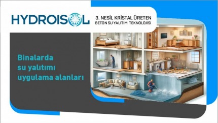 Binalarda Su Yalıtımı Uygulama Alanları