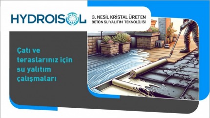 Çatı ve Teraslarınız İçin Su Yalıtım Çalışmaları