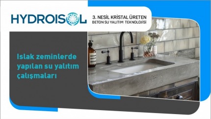 Islak Zeminlerde Yapılan Su Yalıtım Çalışmaları