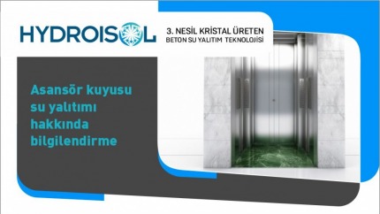 Asansör Kuyusu Su Yalıtımı Hakkında Bilgilendirme