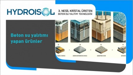 Beton Su Yalıtımı Yapan Ürünler