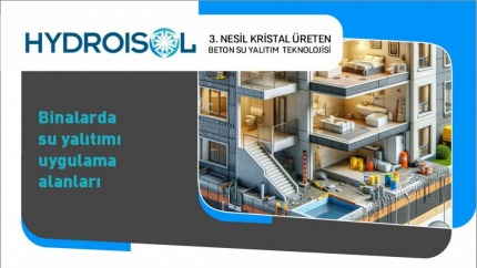 Binalarda Su Yalıtımı Uygulama Alanları