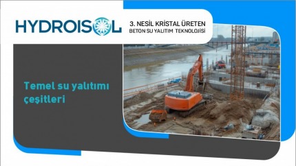 Temel Su Yalıtımı Çeşitleri