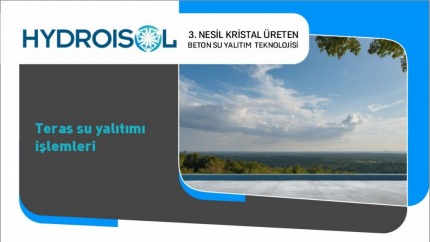 Teras Su Yalıtımı İşlemleri