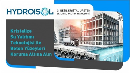 Kristalize Su Yalıtımı Teknolojisi ile Beton Yüzeyleri Koruma Altına Alın