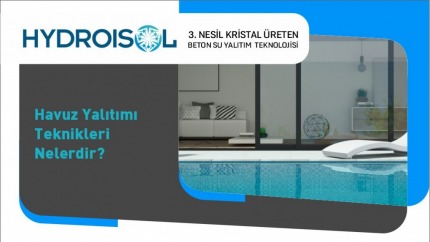 Havuz Yalıtımı Teknikleri Nelerdir?