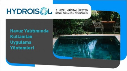 Havuz Yalıtımında Kullanılan Uygulama Yöntemleri