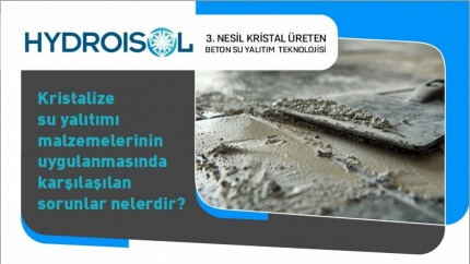 Kristalize Su Yalıtımı Malzemelerinin Uygulanmasında Karşılaşılan Sorunlar Nelerdir?