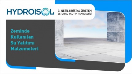 Zeminde Kullanılan Su Yalıtımı Malzemeleri