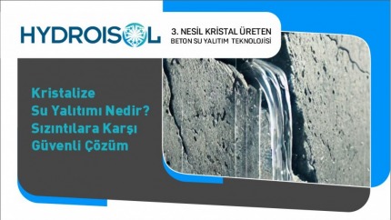Kristalize Su Yalıtımı Nedir? Sızıntılara Karşı Güvenli Çözüm