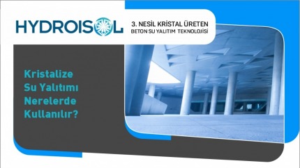 Kristalize Su Yalıtımı Nerelerde Kullanılır?