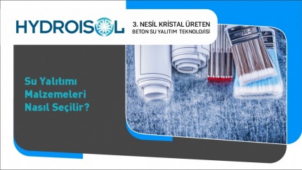 Su Yalıtımı Malzemeleri Nasıl Seçilir?