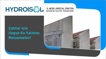 Çatılar için Uygun Su Yalıtımı Malzemeleri