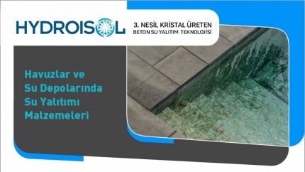 Havuzlar ve Su Depolarında Su Yalıtımı Malzemeleri