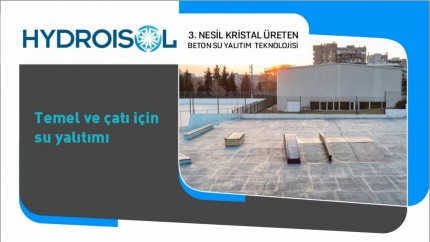 Temel ve Çatı İçin Su Yalıtımı