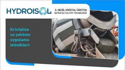 Kristalize Su Yalıtımı Uygulama Teknikleri