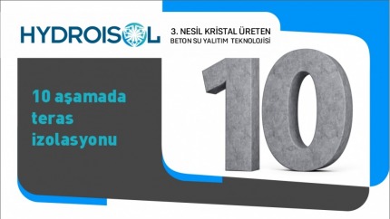 10 Aşamada Teras İzolasyonu