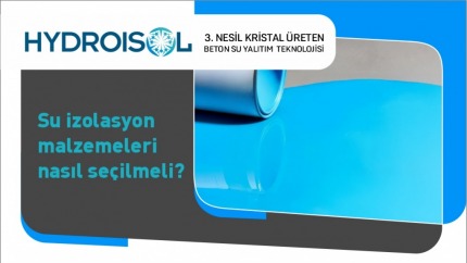 Su İzolasyon Malzemeleri Nasıl Seçilmeli?