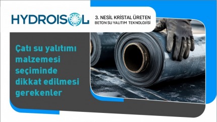 Çatı Su Yalıtımı Malzemesi Seçiminde Dikkat Edilmesi Gerekenler