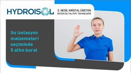 Su İzolasyon Malzemeleri Seçiminde 5 Altın Kural