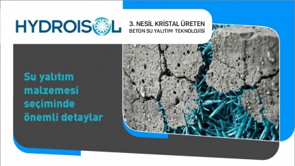 Su Yalıtım Malzemesi Seçiminde Önemli Detaylar