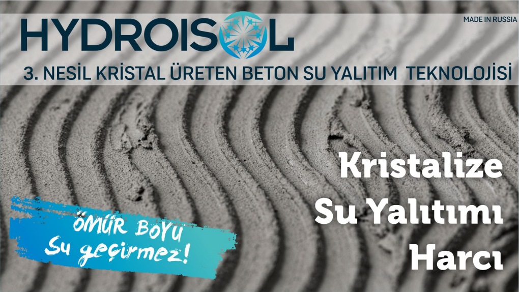 Kristalize Su Yalıtımı Harcı
