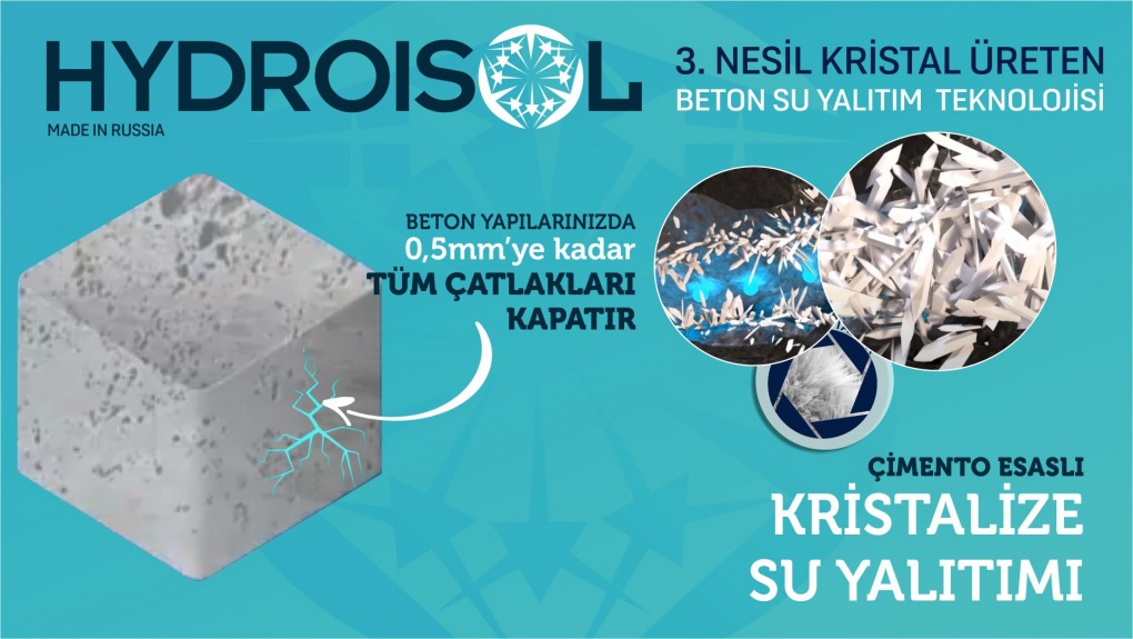 Kristalize Su Yalıtım Uygulamaları