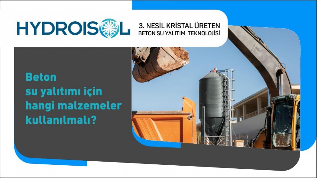 Beton Su Yalıtımı İçin Hangi Malzemeler Kullanılmalı?
