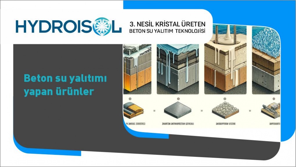 Beton Su Yalıtımı Yapan Ürünler
