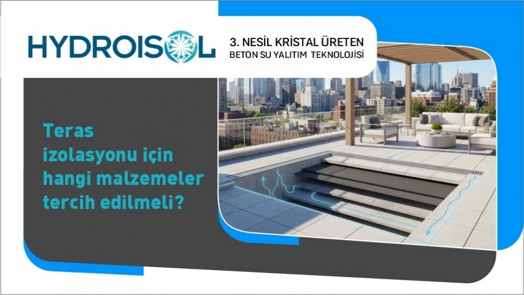 Teras İzolasyonu İçin Hangi Malzemeler Tercih Edilmeli?