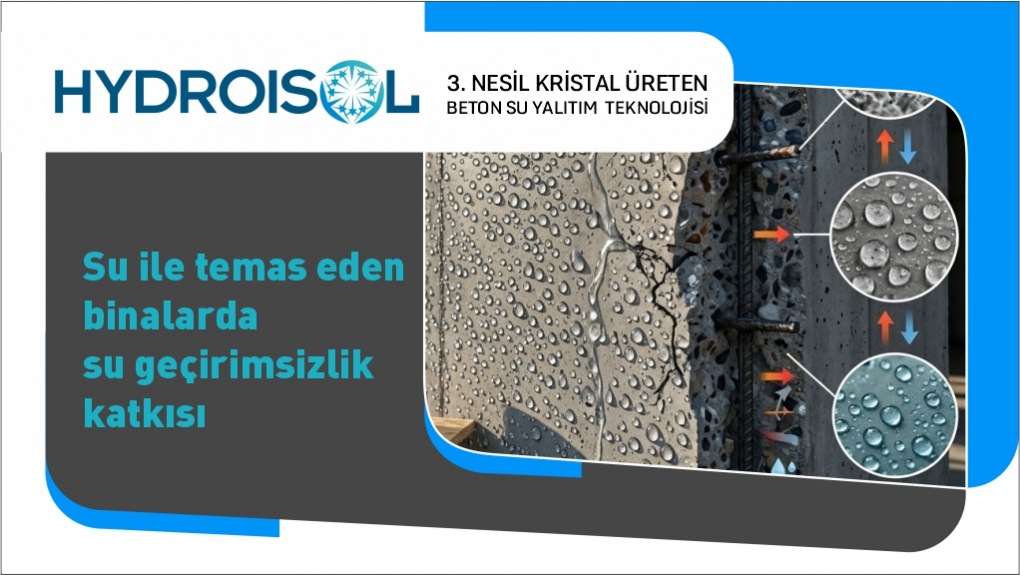 Su ile Temas Eden Binalarda Su Geçirimsizlik Katkısı