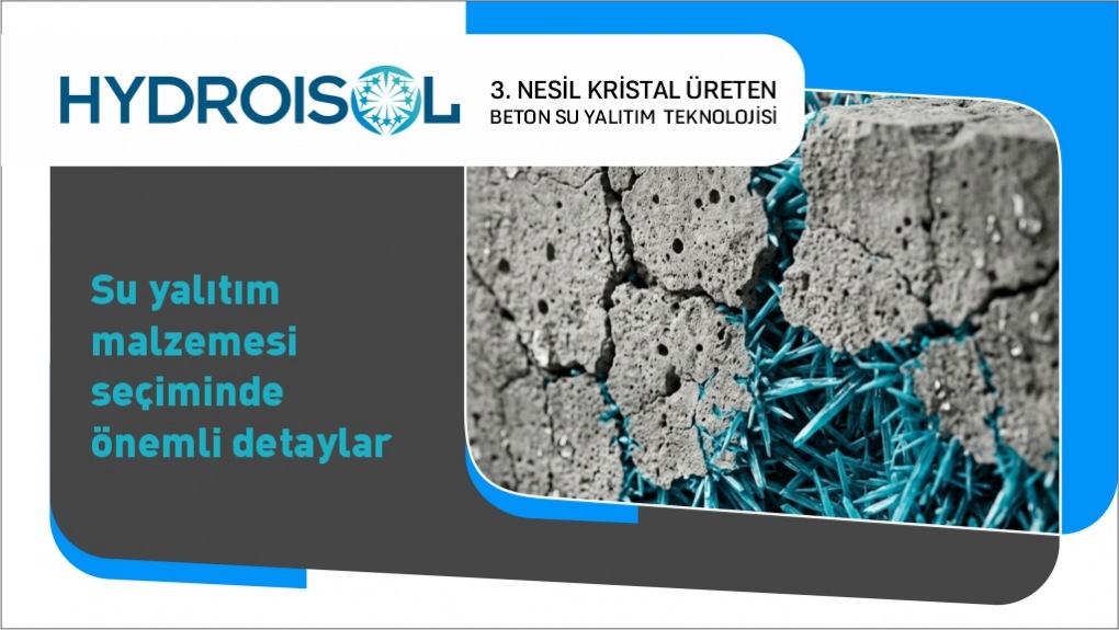 Su Yalıtım Malzemesi Seçiminde Önemli Detaylar