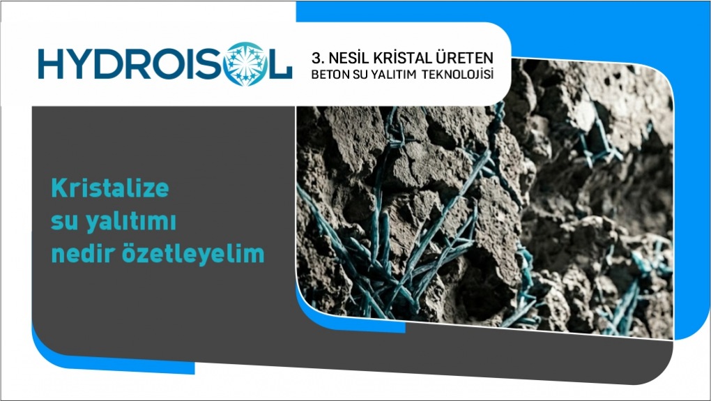 Kristalize Su Yalıtımı Nedir Özetleyelim